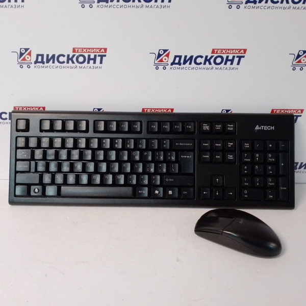 Беспроводная мышь A4Tech G3-220+ клавиатура A4Tech KR-85